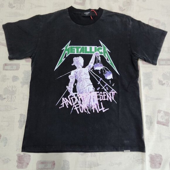 REPRESENT Skull Statue Double Graphic Short-Sleeve Tee - Picture 5 of 5